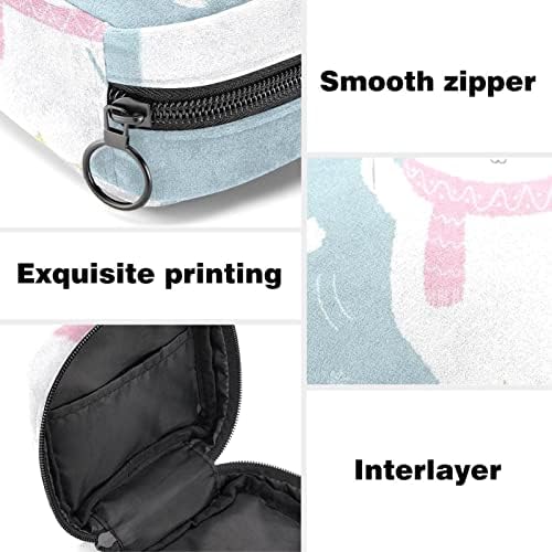 Sanitarna kesica za pohranu, menstrualni kup torbice Prijenosne sanitarne jastučiće za pohranu ženska torba