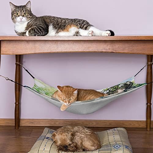 Krevet za mačke cvijet djevojka kavez za kućne ljubimce viseća mreža prozračna viseća garnitura za mačića štene