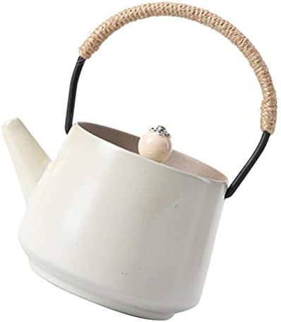 Toyvian Labav list Tea Steeper Porcelanski čajnik keramički čajnik Vintage kineski stil čaj za čaj uzorak uzorka