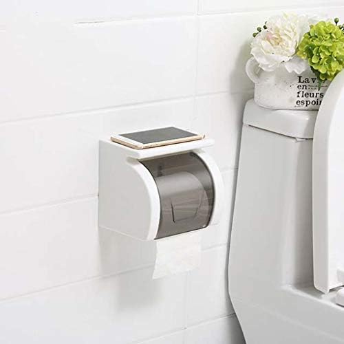 FXBZA WC Držite držač za zid za samoljepstvo za samopomoćno bez bušenja Držač za toalet za kupatilo
