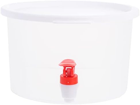 Hemoton staklene boce za vodu za piće Veliki kapacitet Vodeni bacač sa slavinama Hladni pića Dispenser Piting Pot Teaketttle za kućnu kuhinju Hladnjak Vodeni pročišćivač Pitcher Terrarium