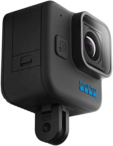 GoPro HERO11 crna Mini-kompaktna vodootporna akciona kamera sa 5. 3k60 Ultra HD Video zapisom, hvatanjem okvira od 24.7 MP, senzorom slike 1 / 1.9, Prenos Uživo, stabilizacija