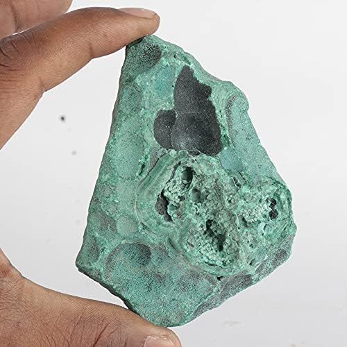 Gemhub labav zeleni malahit drago kameno kamen, grub gem 2002.50 CT certificiran za Wicca & Reiki Crystal