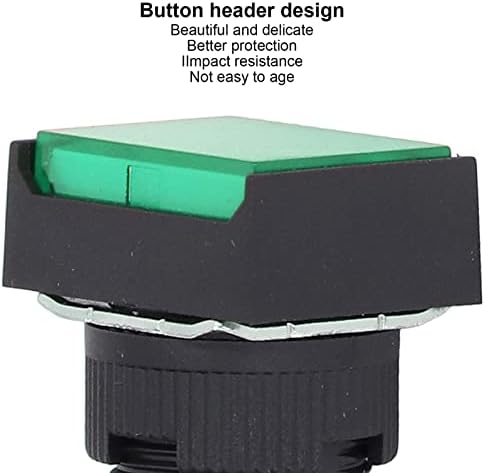 25kom kvadratnog prekidača sa dugmetom mesingano Samozaključavanje sa svetlom za razvodnu kutiju 16mm 24V trenutni