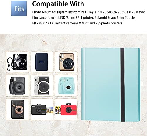 432 džepovi foto Album za Fujifilm Instax Mini Kamera, Polaroid Snap PIC-300 Z2300 Instant Kamera, 2x3 Foto Album knjiga za Fujifilm Instax Mini 11 12 9 Evo 90 70 40 8 7 LiPlay Instant Kamera