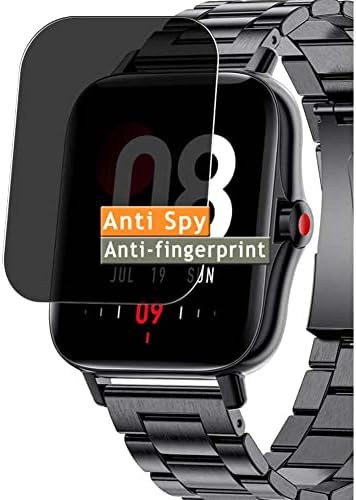 Vaxson Zaštita ekrana za privatnost, kompatibilna sa LIGE i18 1.69 smart Watch smartwatch Anti