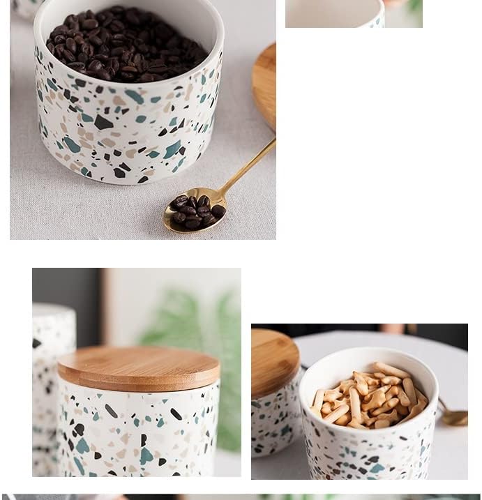 SDGH Evropske keramičke tegle za skladištenje dnevna soba Stolić za kafu Creative Candy Organizer Jar sa poklopcem dekoracija Doma