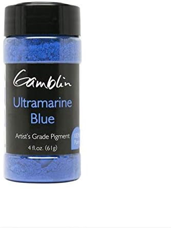 Boja suhe pigmente: ultramarin plava, veličina: 4 fl oz
