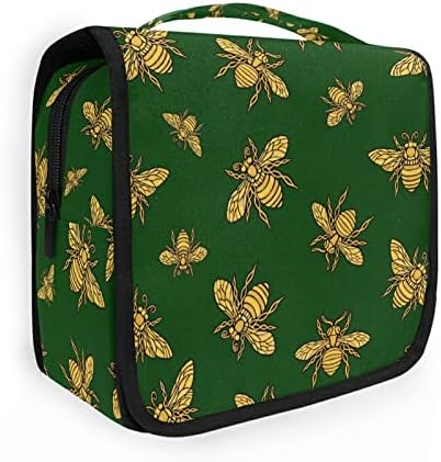 Viseća toaletnu vrećicu Honey Bee Green šminka putna torba za toaletne potrepštine Prijenosni toaletni
