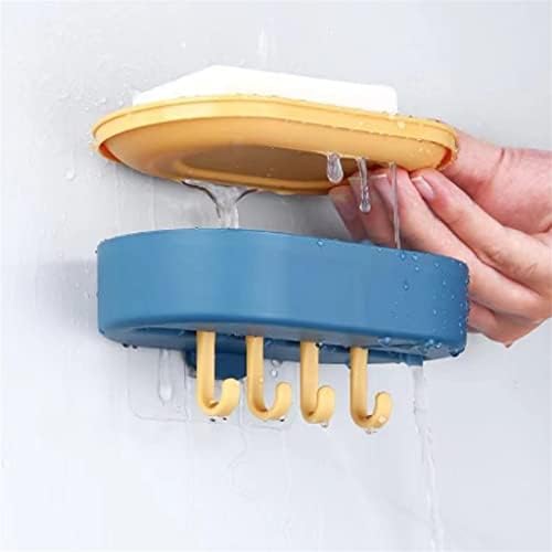 DHDM kupaonica Zidna sapuna sa sapunom sa kukom multifunkcionalno samo-drenažni držač spužva