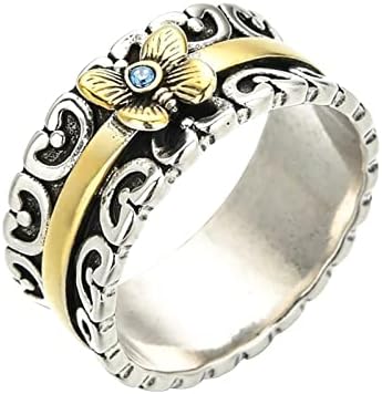 2023 Novi prsten za prsten za prsten za ličnost Ljubičasta prsten za angažovanje modnih ženskih dijamantskih ženskih prstenova prsten koji se pretvara u narukvicu