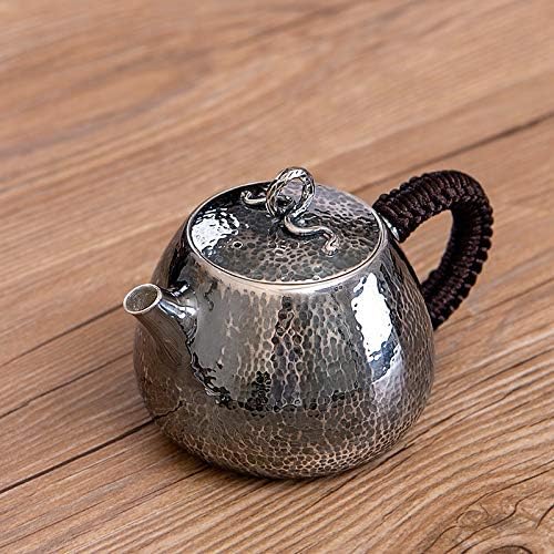Srebrni čajnik stari kineski kućni čajevi metalni sterling srebrna 999 čaj set gonfu čaj-stvari