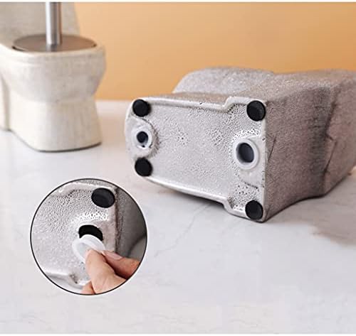 Toaletna četka WC držač četkica Creative Handmade keramički toalet četkica za četkicu od nehrđajućeg čelika dugačka