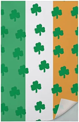 Djetelina na irskoj zastavi Brzi suhi ručnici PUNJENE KRVETE INFORMENTNE FIFEALNE Krpe za ručnike za ručnike