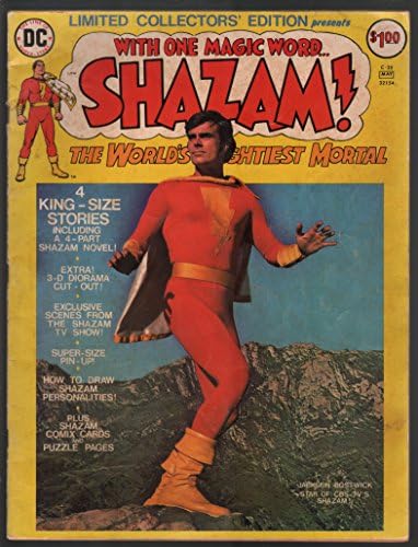 Vodič za ručno obojene boje-Kapetan Marvel-Shazam-C35-1975-DC-stranica 2-robot-VG / FN