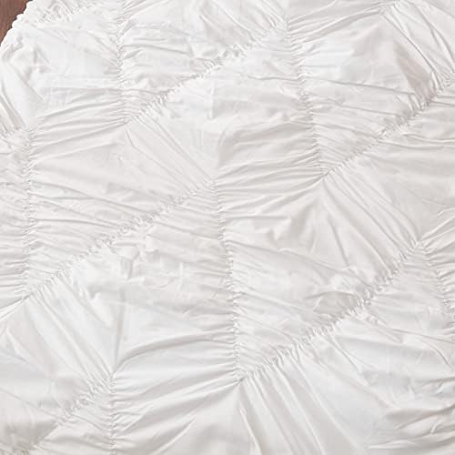 Brandream luksuzni dijamantski vrtić 6-komadni set kreveta za dječji krevetić - bijeli