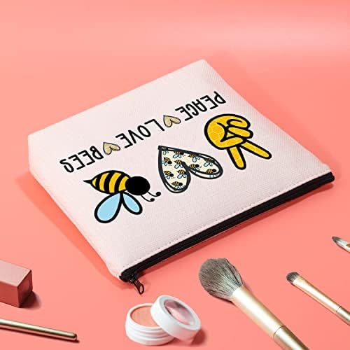 JXGZSO Pčelar poklon mira Ljubavna pčela Kozmetička torba Honey Bee WC-TOG BEE Organizator šminke