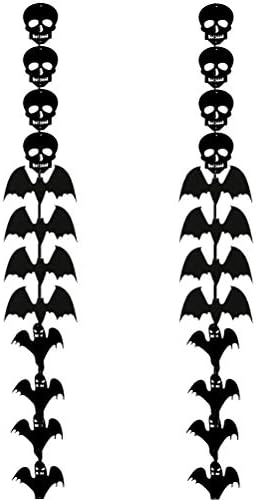 ABOOFAN 2 kompleta visećih kapi za Noć vještica netkani viseći kapi dekorativni niz visećih kapi
