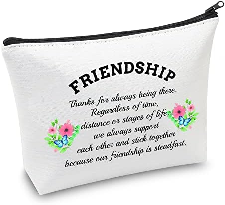 CMNIM prijateljstvo Pokloni šminke torbe prijatelji Darove Prijateljstvo Kozmetičke torbe BFF Friend Hvala vam poklon prijateljima