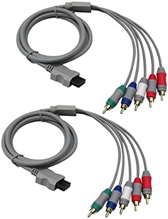 6ft HD TV komponenta RCA Audio Video AV kablovski utikač za Nintendo Wii U Wii AV utikač za komponentu Y / PR / PB, L-kanal, R-kanal