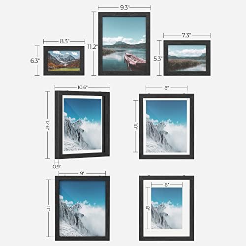 SONGMICS okviri za slike različitih veličina paket sa 13-Pack okvirima za fotografije