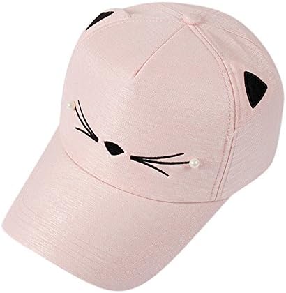 Mačka slatka uši studentski vizir proljeće modni bejzbol divlji biserni kapa za bejzbol kape vizir ogledala