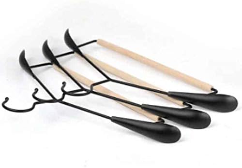 UxZDX Modni drveni metalni željezo nordijske odjeće vješalice za oblaganje ormar za hlače vješalica za hlače