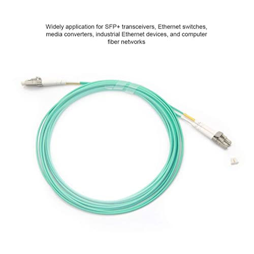 OM3 LC do LC FIBER PATCH kabela - optički kablovi Multimode dupleks - 0,5m - 50 / 125μm, paket od 4