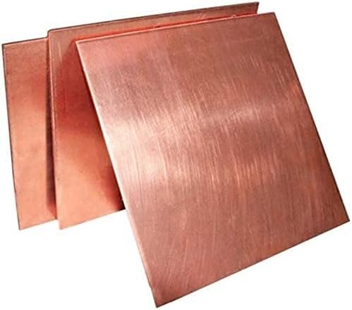 YUESFZ bakarni lim ljubičasta Bakarna ploča metalna Bakarna ploča za zanate DIY ručno izrađeni materijal,