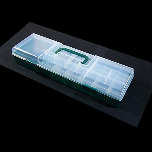 10 kom Arts Crafts organizacija za šivenje kutije za transport organizatori Clear perle Tackle Box Case C0997