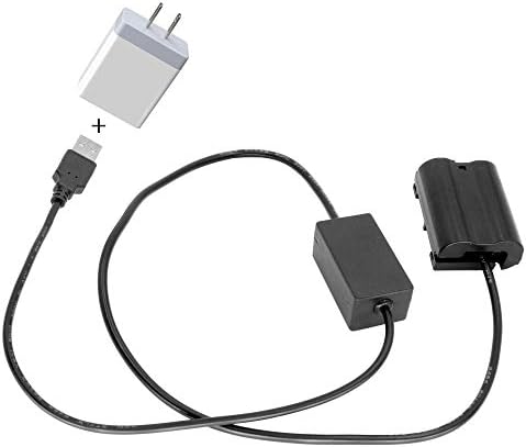 USB do lutke baterije 40 adapterski kabl sa 3,1 AMP USB adapter za zamjenu Nikon EN-EL15 baterija kompatibilnih