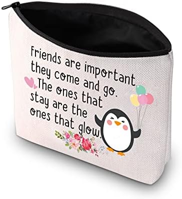 PXIDY PENGUIN Friendship Pokloni Penguin Makeup Bag Friends World Su dođi i putni toaletni torba PENGUIN pokloni za ljubitelje poklona Pingviin Lover Gifts