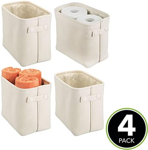 Mdesign uska kutija za odlaganje kante sa ručkama za kupatilo ormar, ispraznost, ormar, kubub, kontratop,