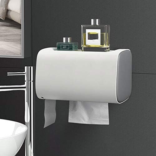 Xxxdxdp kupaonica Vodootporni držač za toaletni papir za odlaganje zidne kutije sa dvostrukim slojem plastični nosači papira prijenosni tkivni kutija