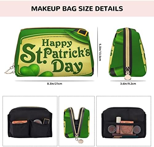 Ognot Happy St. Patrickov dan tiskao je veliku putničku vrećicu za šminku za torbicu, prenosivu toaletnu
