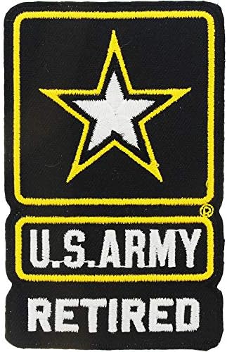 Sigurnosni logotip vojske Sjedinjenih Država izvezana zakrpa, sa željeznim ljepilom