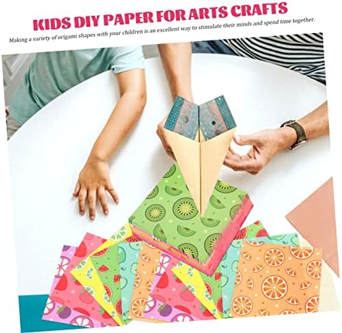 Dvostrani plafti dvostrani obojeni obrtni obrt za djecu Dječji privjednost Craft Kids Origami Japanski papir