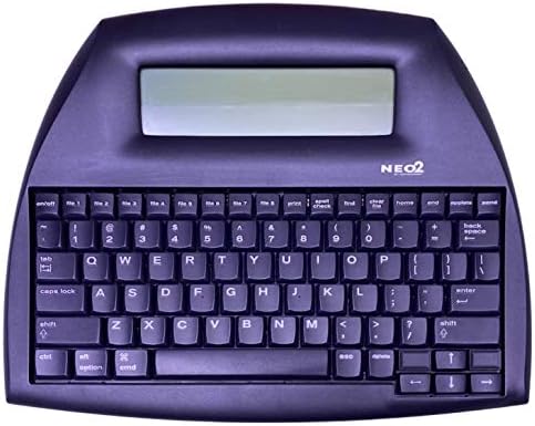 Neo2 Alphasmart program za obradu teksta sa tastaturom pune veličine, kalkulator
