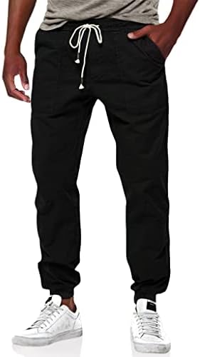 Muške kargo pantalone Jogger trenirke za trčanje Atletski elastični pojas pantalone sa džepovima