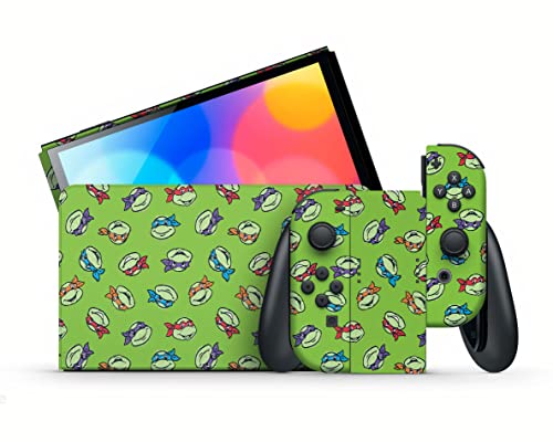 Classic Art Turtles American Movie Full Wrap Skin for Switch OLED Protector decal Cover mat Vinyl decal