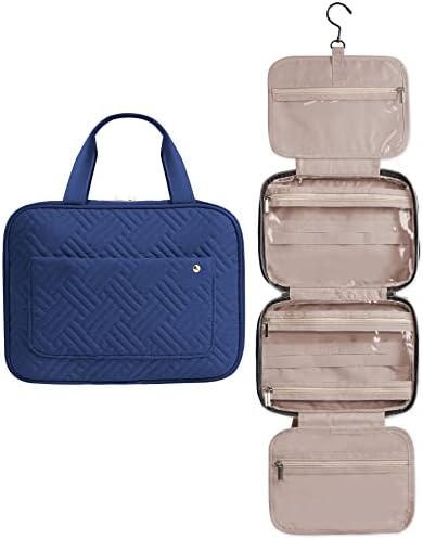 HarpySmile Premium Travel Toolačka torba za žene sa 360 ° visećim kukom, vodootporan organizator kozmetička