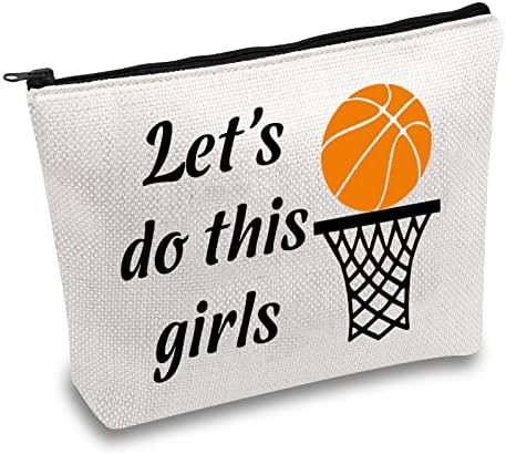 JXGZSO košarkaška ljubavnica Poklon Košarka Kozmetička torba Uradimo ovu kozmetičku torbu košarkaški poklon