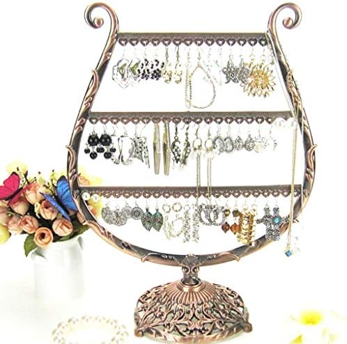 Uxzdx CUJUX kutija za odlaganje ogrlica, stalak za odlaganje ormarića za nakit, naušnice za nakit naušnice za prikaz vješalica za nakit