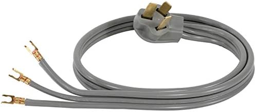 Ovjereni dodaci za uređaje 40-AMP kabel za napajanje, 3 kabel za domet prong, 3 žice sa otvorenim konektorima, 4 metra, bakrene žice, 90-1050