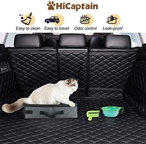 HiCaptain prijenosni sanduk za mačke i sklonište za mačke Vanjska kućica za zečeve drvena kuća