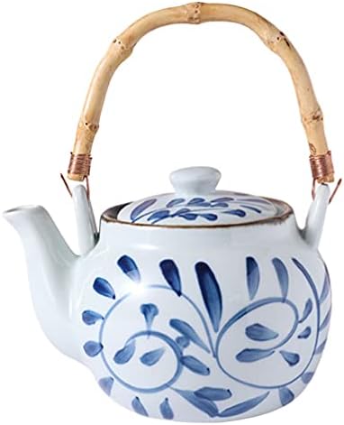 Jojofuny keramički čajnik retro čajnik sa drvom za drva Kungfu Čajpu Japanski kineski stil Voda ključanja