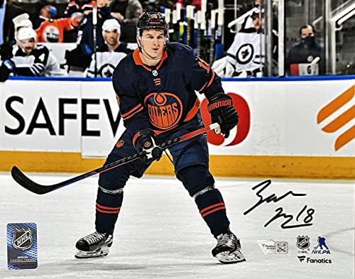 Zach Hyman potpisao je Edmonton Oilers 8x10 FOTO fanatika - autogramirane NHL fotografije