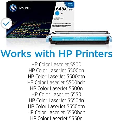HP 645a cijan toner kasete / radi sa HP boja LaserJet 5500, 5550 serija | C9731a