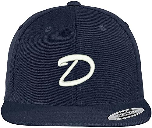 Trendy Odjeća za odjeću DNJIVLJENA Skripta izvezana ravna bajbarska kapa za bajzbol kapa
