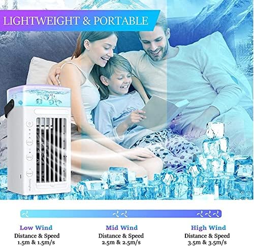 Evaporativni hladnjak zraka, 4 u 1 Funkcija hladnjač ventilatora, zaštita okoliša klima uređaj, za mali